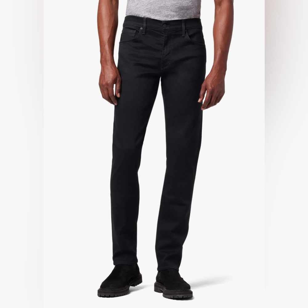 Joe's Jeans The Brixton Straight & Narrow Black Skinny Stretch Jeans 32"Wx31"L